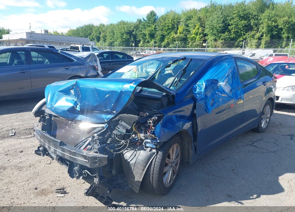 2016 HYUNDAI ELANTRA SE VIN: KMHDH4AE7GU526166