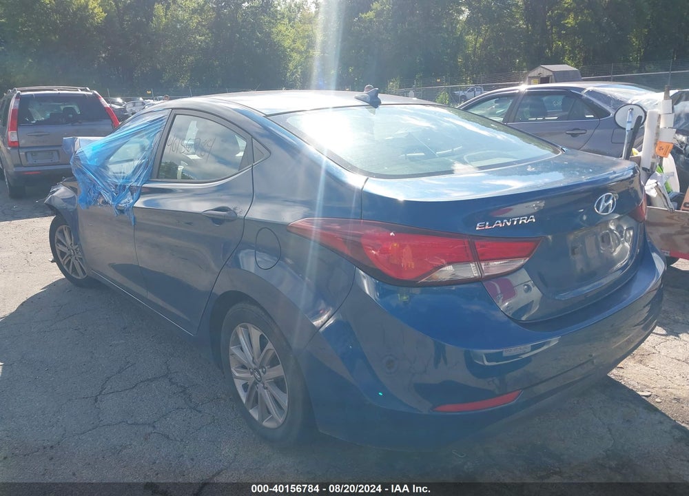 2016 HYUNDAI ELANTRA SE VIN: KMHDH4AE7GU526166