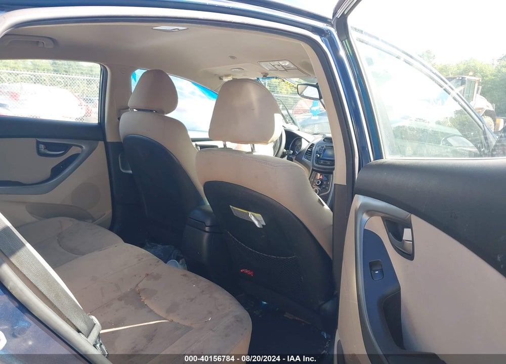 2016 HYUNDAI ELANTRA SE VIN: KMHDH4AE7GU526166
