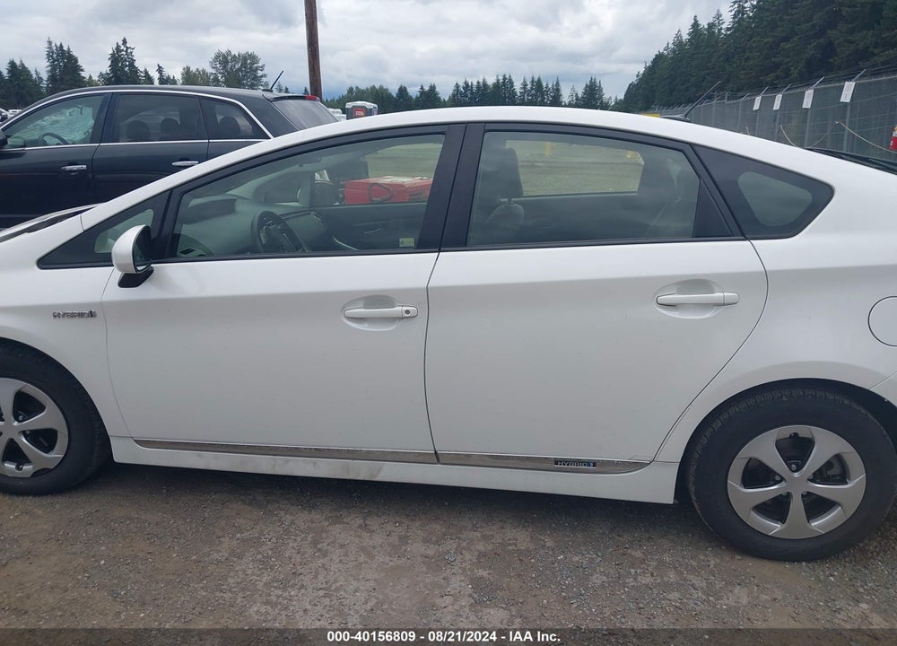 2012 TOYOTA PRIUS FIVE/FOUR/ONE/THREE/TWO VIN: JTDKN3DU0C5460856