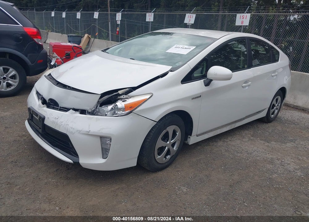 2012 TOYOTA PRIUS FIVE/FOUR/ONE/THREE/TWO VIN: JTDKN3DU0C5460856