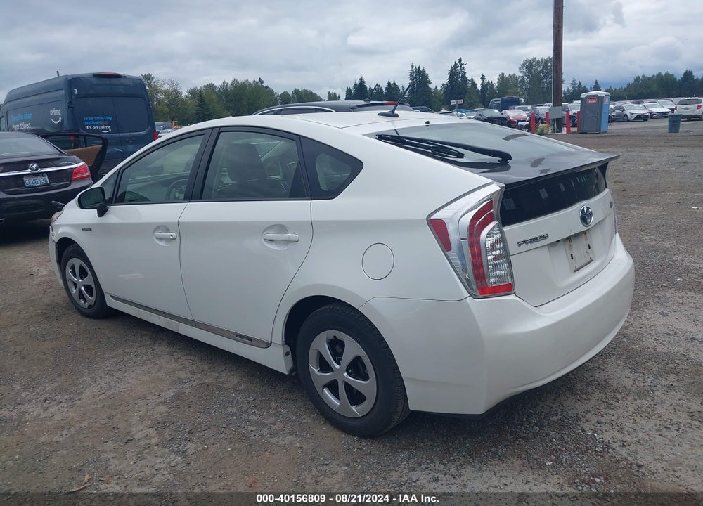 2012 TOYOTA PRIUS FIVE/FOUR/ONE/THREE/TWO VIN: JTDKN3DU0C5460856