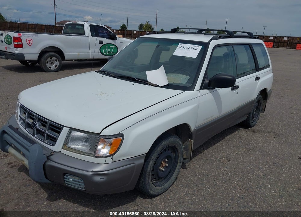 1998 SUBARU FORESTER S VIN: JF1SF6556WH703245