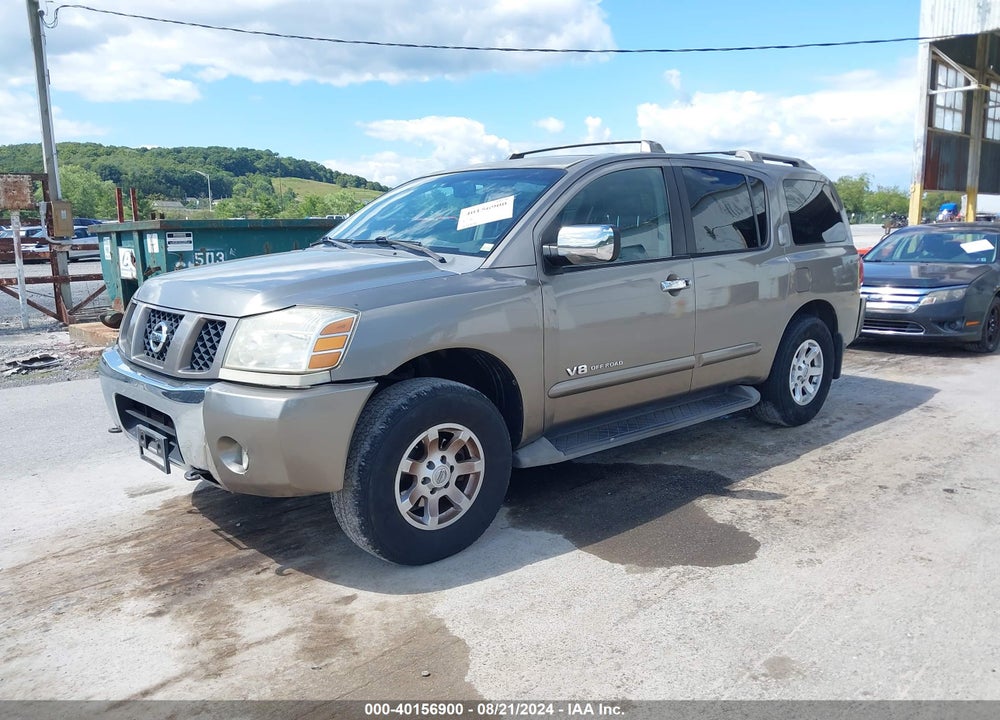 2006 NISSAN ARMADA VIN: 5N1AA08BX6N705595