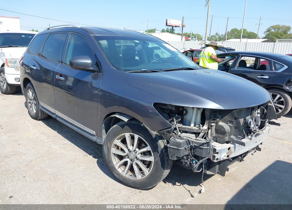 2013 NISSAN PATHFINDER SL VIN: 5N1AR2MN7DC652979