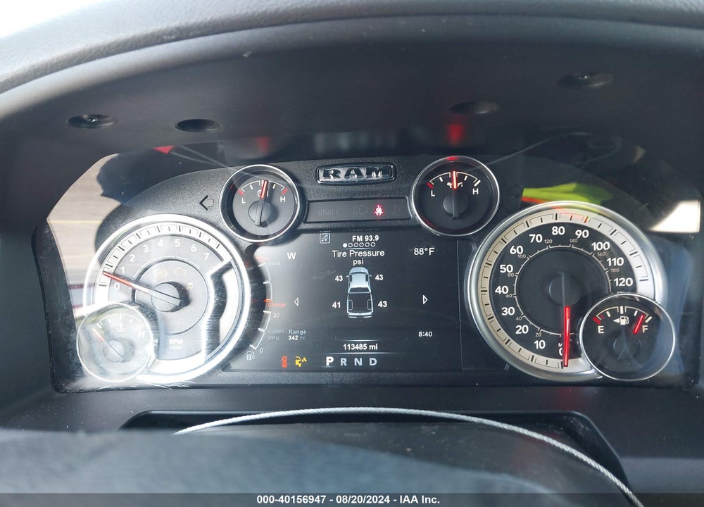 2017 RAM 1500 BIG HORN 4X4 5'7 BOX VIN: 1C6RR7LT3HS832080