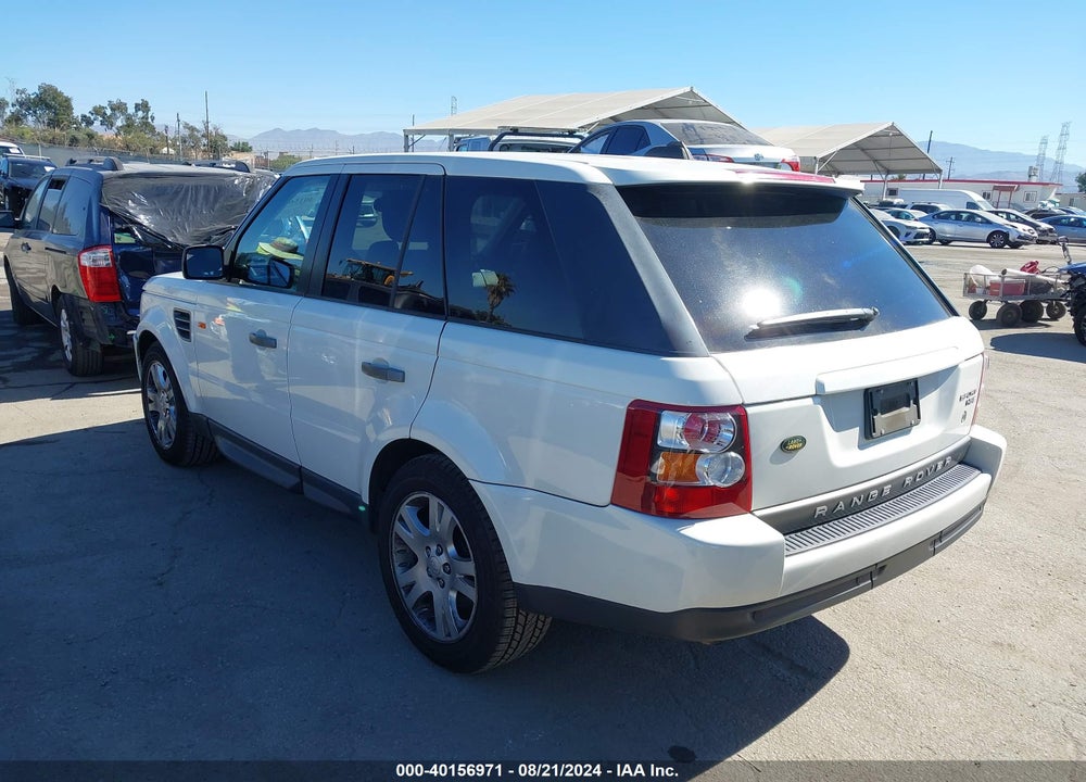 2006 LAND ROVER RANGE ROVER SPORT HSE VIN: SALSF254X6A911589
