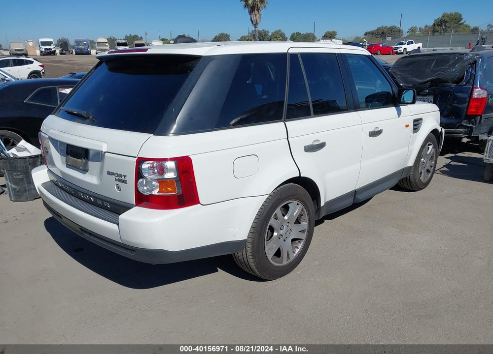 2006 LAND ROVER RANGE ROVER SPORT HSE VIN: SALSF254X6A911589