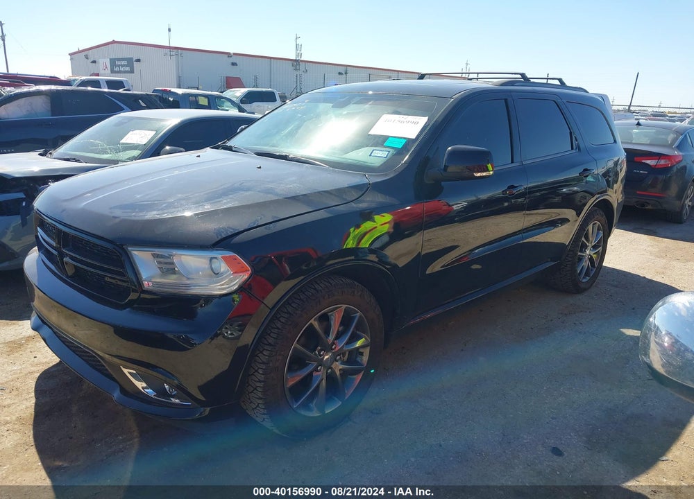 2018 DODGE DURANGO GT RWD VIN: 1C4RDHDG4JC329284