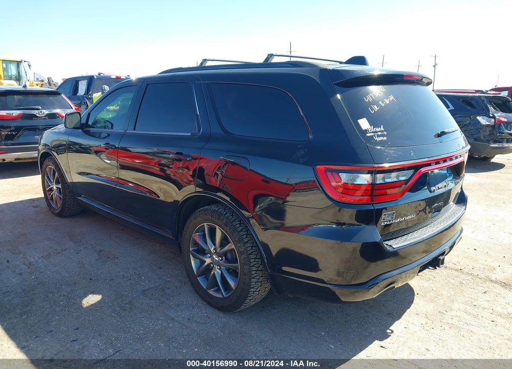 2018 DODGE DURANGO GT RWD VIN: 1C4RDHDG4JC329284