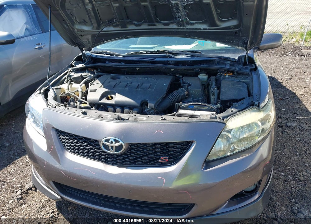 2009 TOYOTA COROLLA LE VIN: 2T1BU40E09C012944