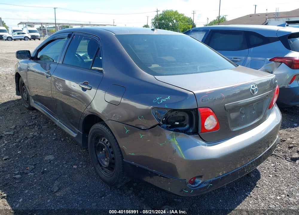 2009 TOYOTA COROLLA LE VIN: 2T1BU40E09C012944