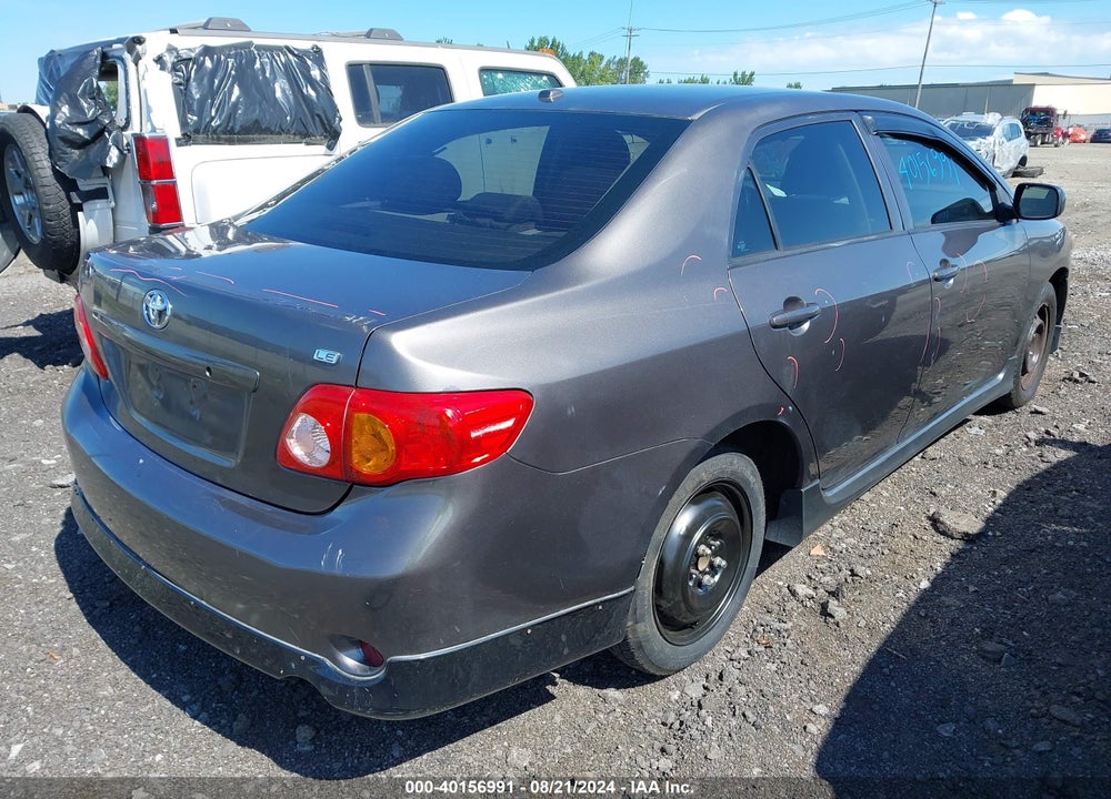 2009 TOYOTA COROLLA LE VIN: 2T1BU40E09C012944