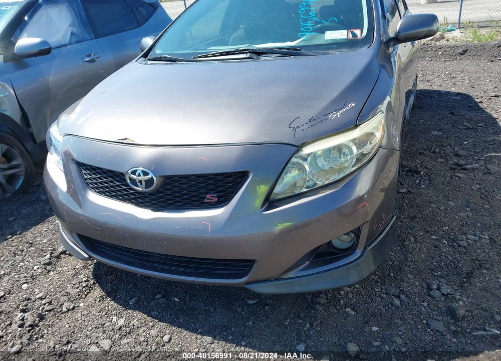 2009 TOYOTA COROLLA LE VIN: 2T1BU40E09C012944