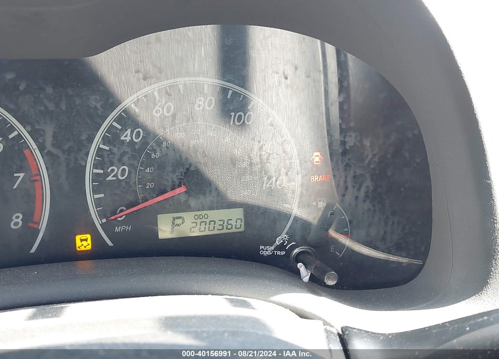 2009 TOYOTA COROLLA LE VIN: 2T1BU40E09C012944