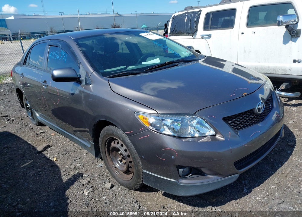 2009 TOYOTA COROLLA LE VIN: 2T1BU40E09C012944