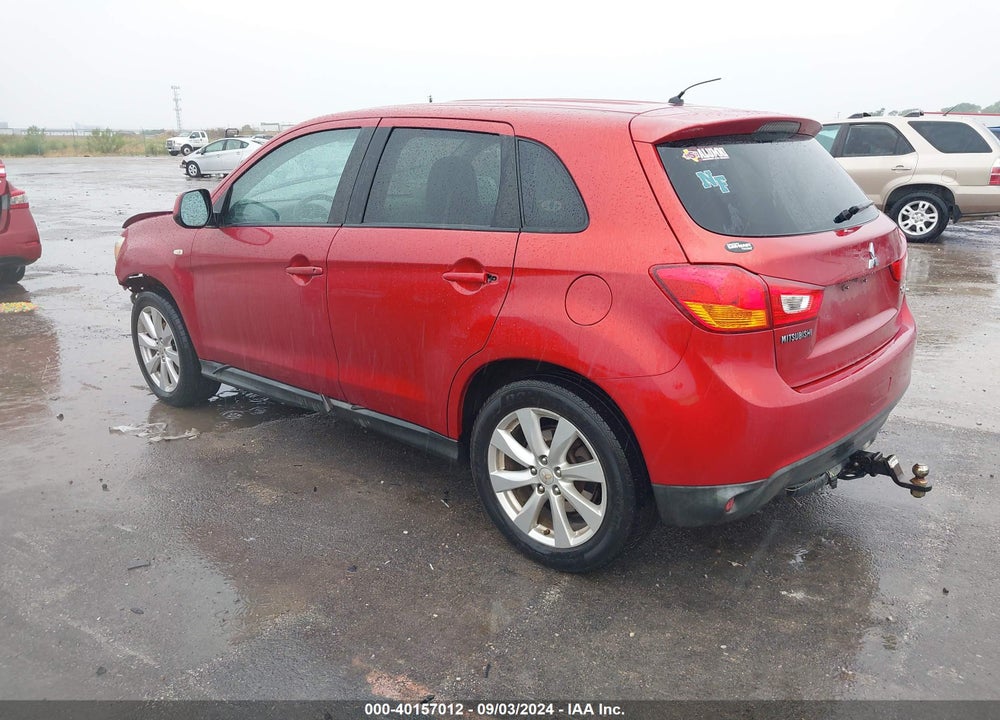 2014 MITSUBISHI OUTLANDER SPORT ES VIN: 4A4AP3AU5EE007340