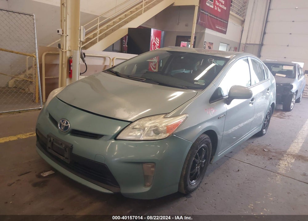 2014 TOYOTA PRIUS TWO VIN: JTDKN3DU5E1849910