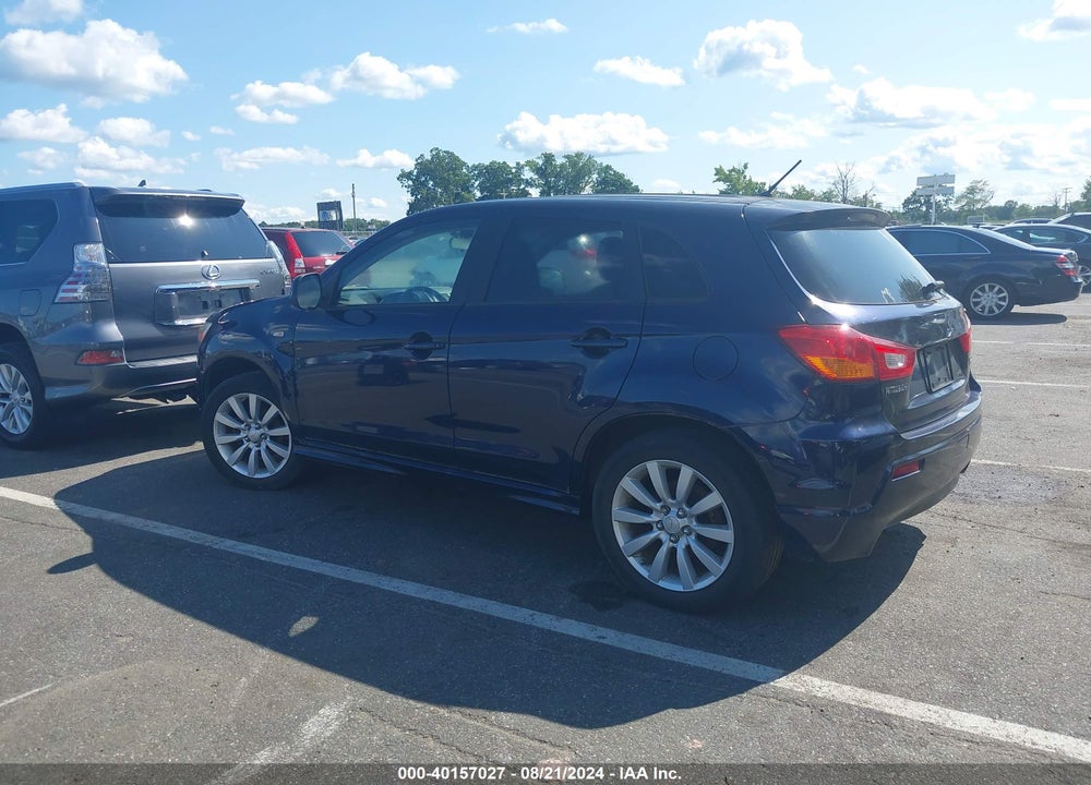2011 MITSUBISHI OUTLANDER SPORT SE VIN: JA4AR4AU1BZ023847
