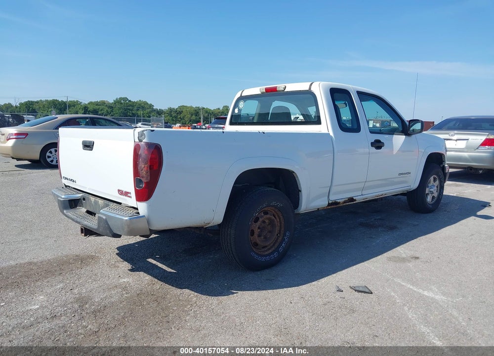 2004 GMC CANYON SL VIN: 1GTDT196048219750