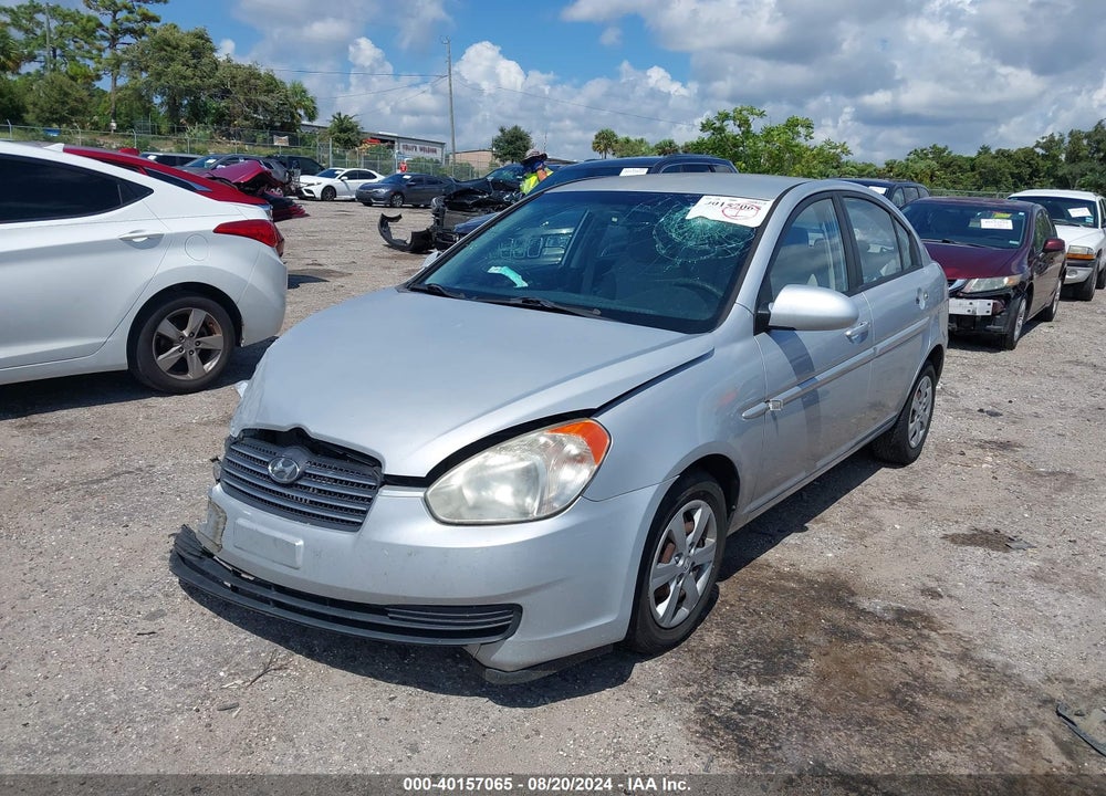 2008 HYUNDAI ACCENT GLS VIN: KMHCN46C88U236306