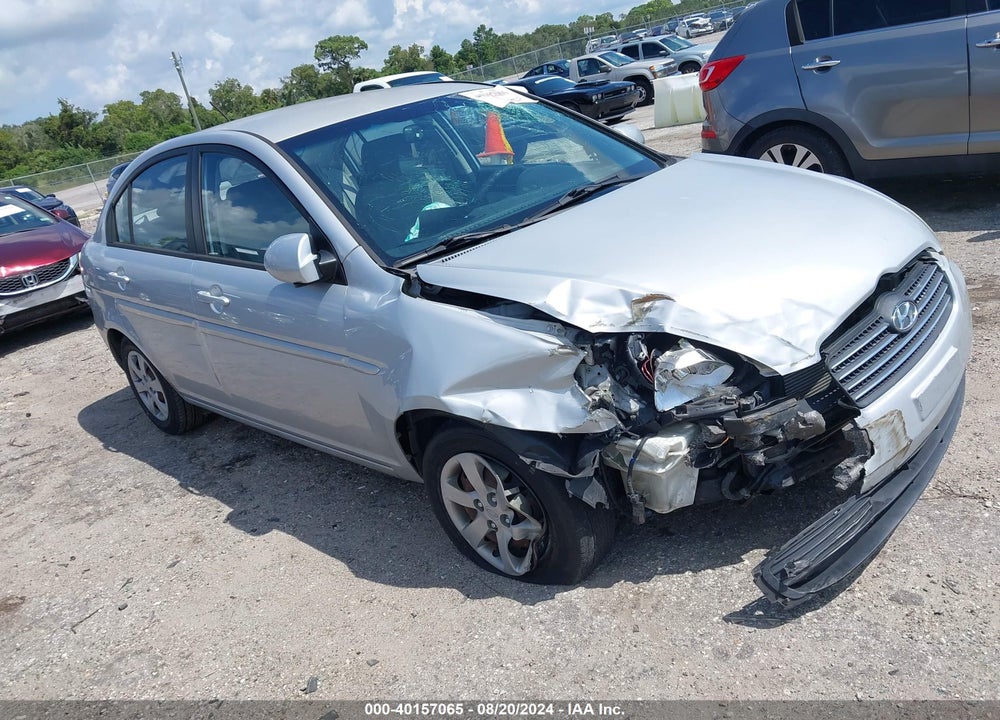 2008 HYUNDAI ACCENT GLS VIN: KMHCN46C88U236306