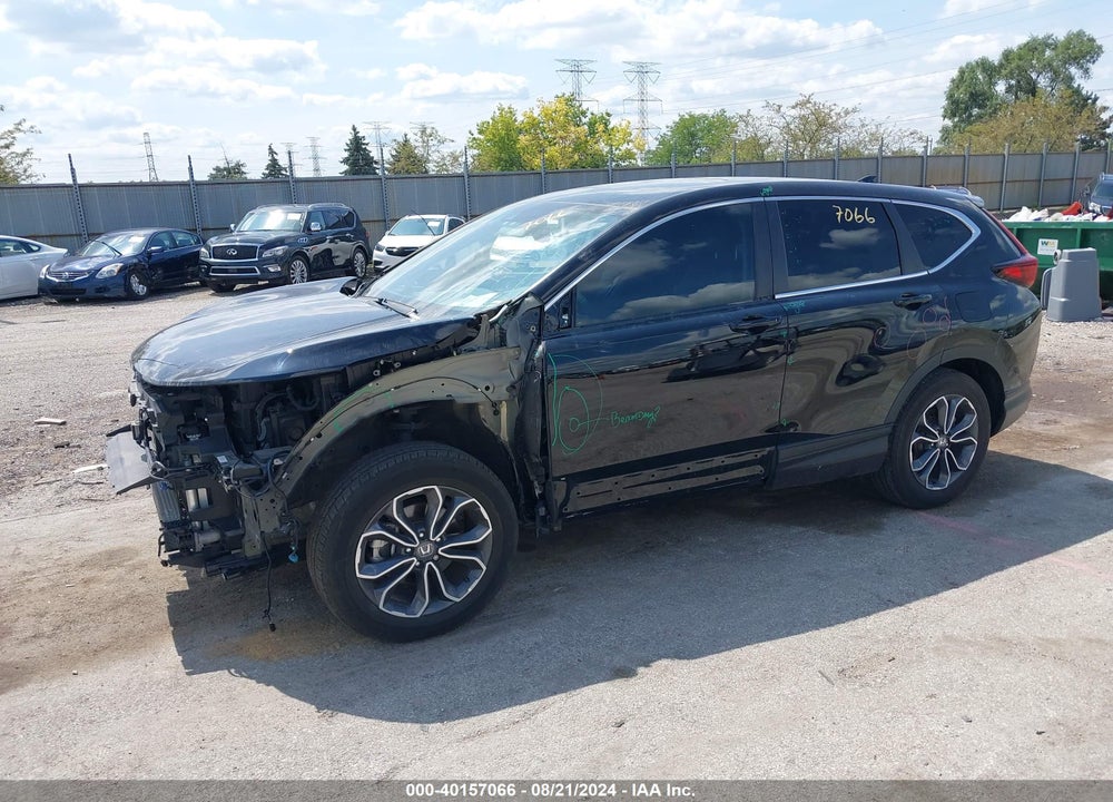 2022 HONDA CR-V AWD EX-L VIN: 7FARW2H84NE054944