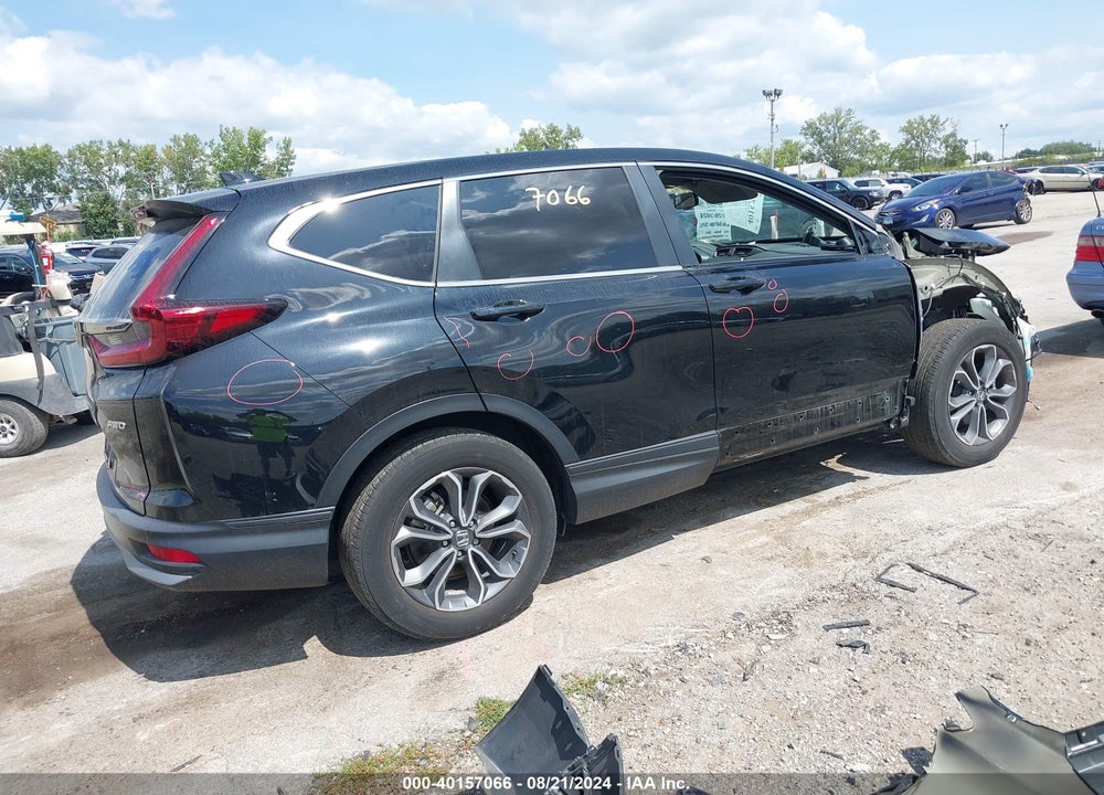 2022 HONDA CR-V AWD EX-L VIN: 7FARW2H84NE054944