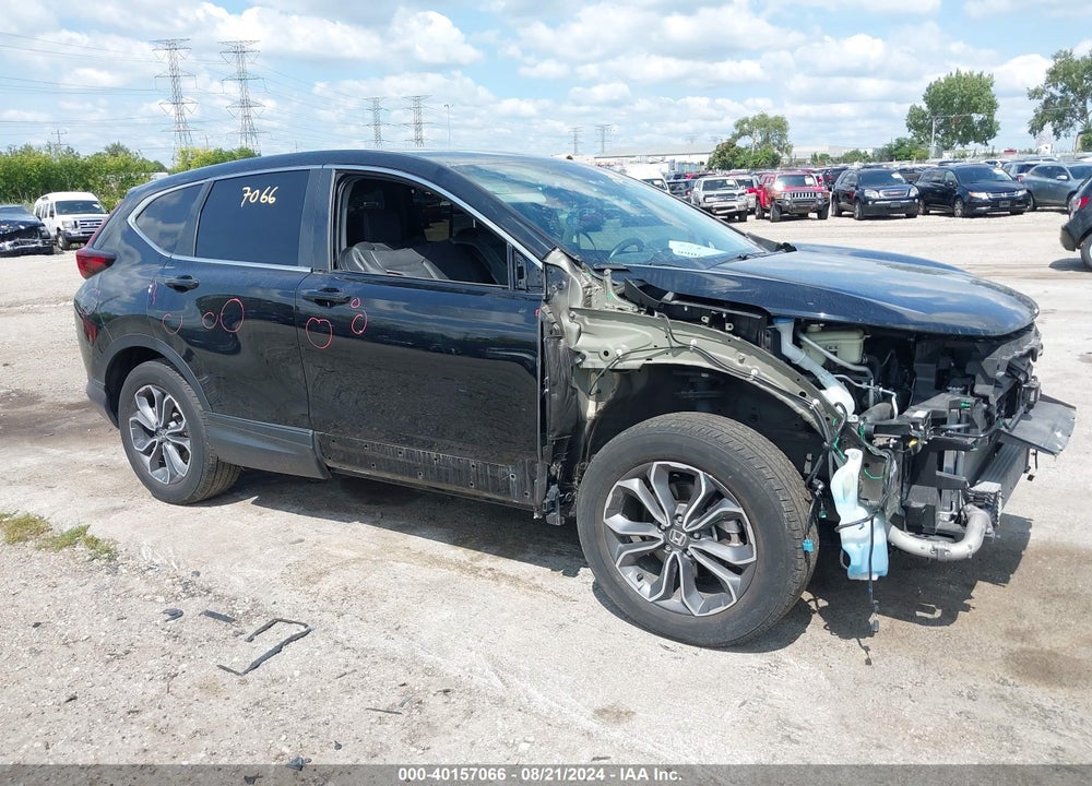 2022 HONDA CR-V AWD EX-L VIN: 7FARW2H84NE054944