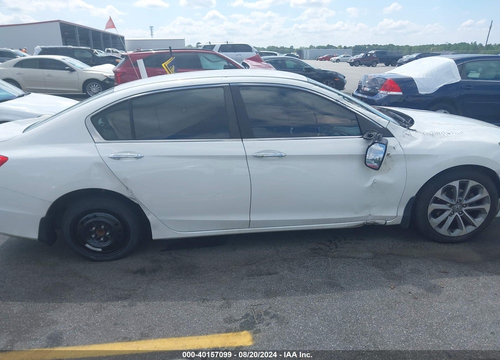 2013 HONDA ACCORD SPORT VIN: 1HGCR2F53DA074838
