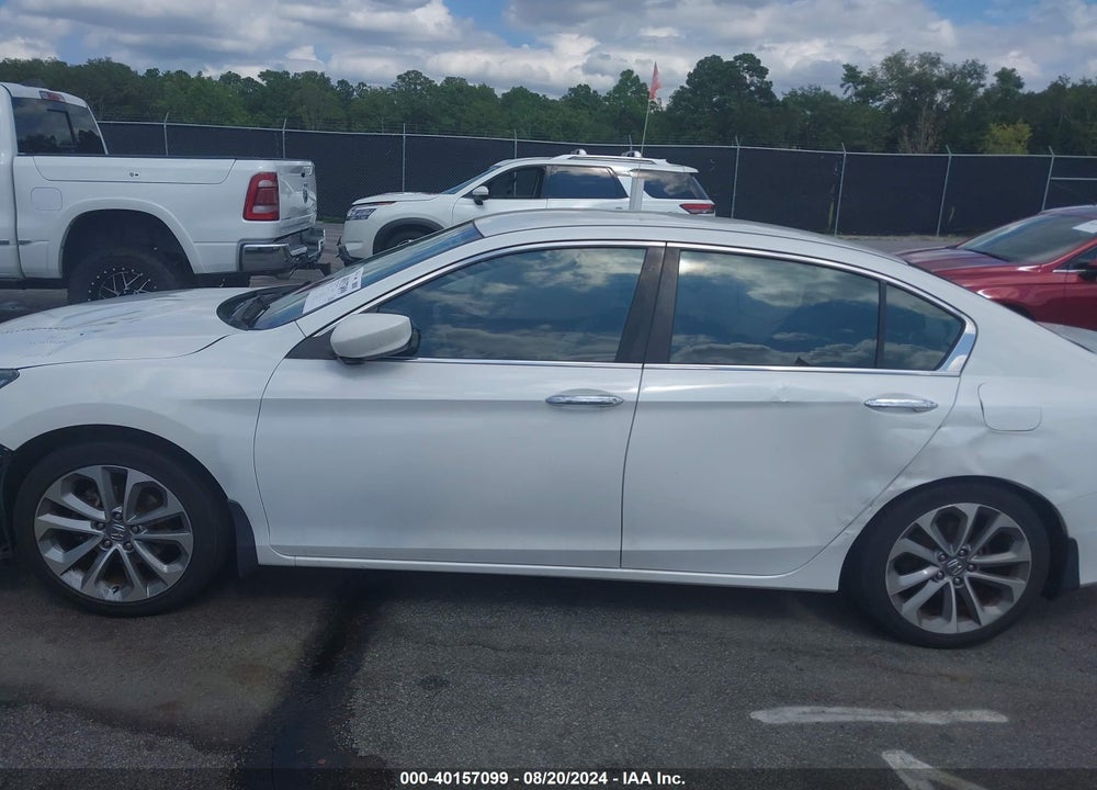 2013 HONDA ACCORD SPORT VIN: 1HGCR2F53DA074838