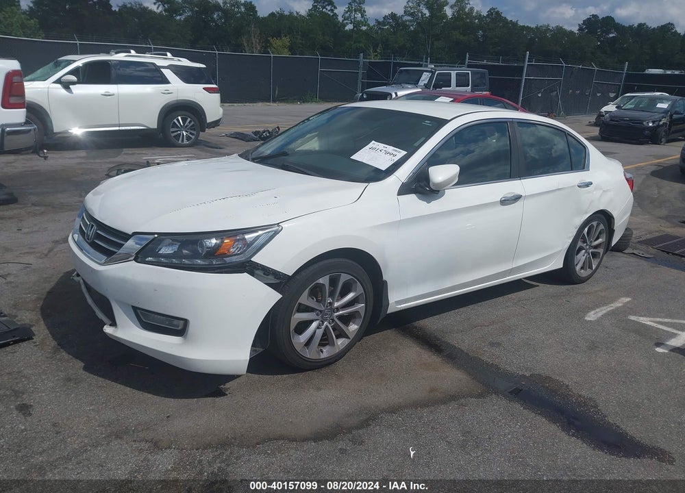 2013 HONDA ACCORD SPORT VIN: 1HGCR2F53DA074838