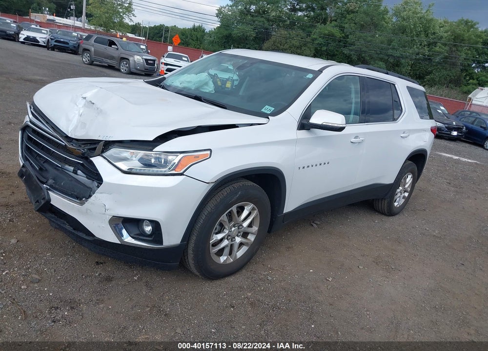 2021 CHEVROLET TRAVERSE AWD LT CLOTH VIN: 1GNEVGKW0MJ130644