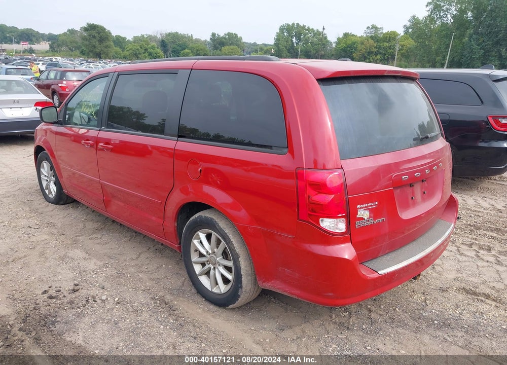 2013 DODGE GRAND CARAVAN SXT VIN: 2C4RDGCG5DR703604