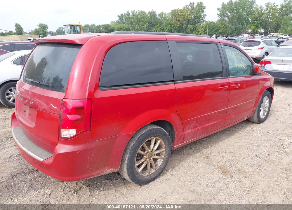 2013 DODGE GRAND CARAVAN SXT VIN: 2C4RDGCG5DR703604