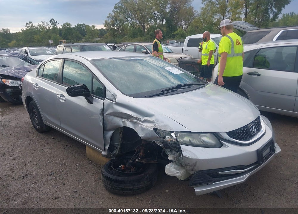 2015 HONDA CIVIC LX VIN: 19XFB2F58FE039342