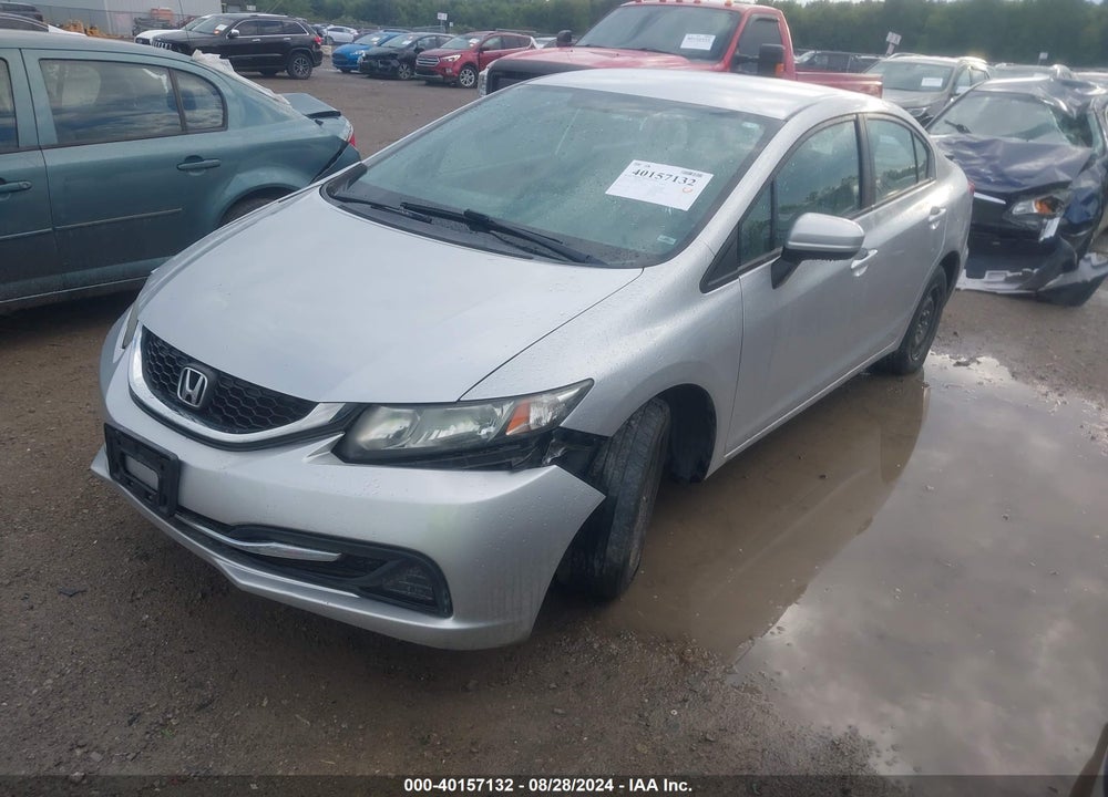 2015 HONDA CIVIC LX VIN: 19XFB2F58FE039342