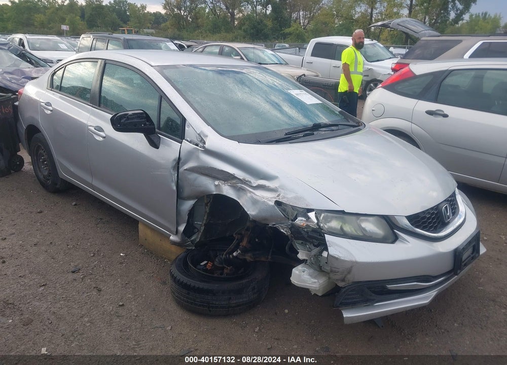2015 HONDA CIVIC LX VIN: 19XFB2F58FE039342