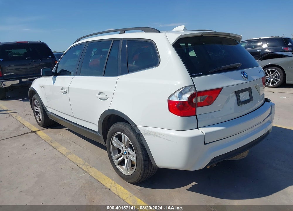 2006 BMW X3 3.0I VIN: WBXPA93496WG82337