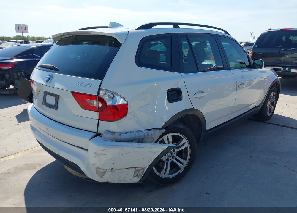 2006 BMW X3 3.0I VIN: WBXPA93496WG82337