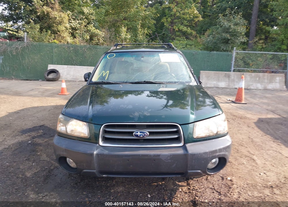 2005 SUBARU FORESTER 2.5X VIN: JF1SG63675H728517