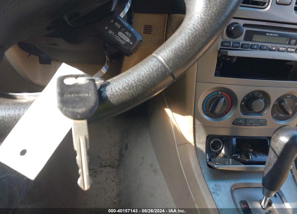 2005 SUBARU FORESTER 2.5X VIN: JF1SG63675H728517