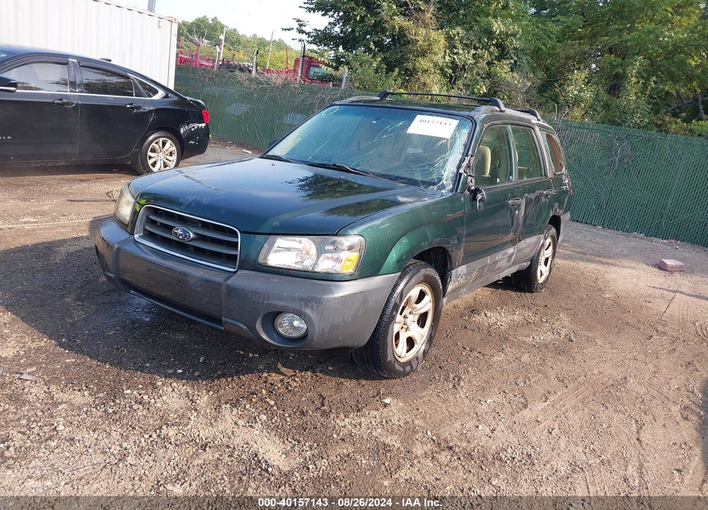 2005 SUBARU FORESTER 2.5X VIN: JF1SG63675H728517