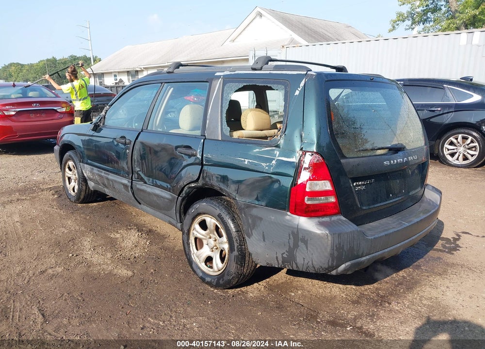 2005 SUBARU FORESTER 2.5X VIN: JF1SG63675H728517