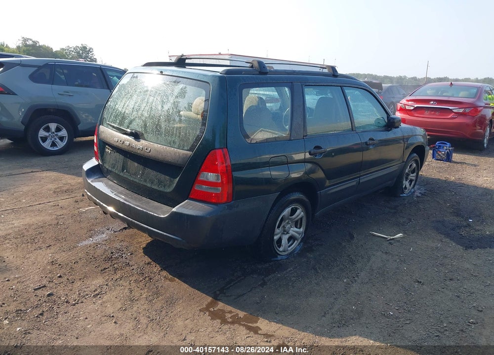 2005 SUBARU FORESTER 2.5X VIN: JF1SG63675H728517