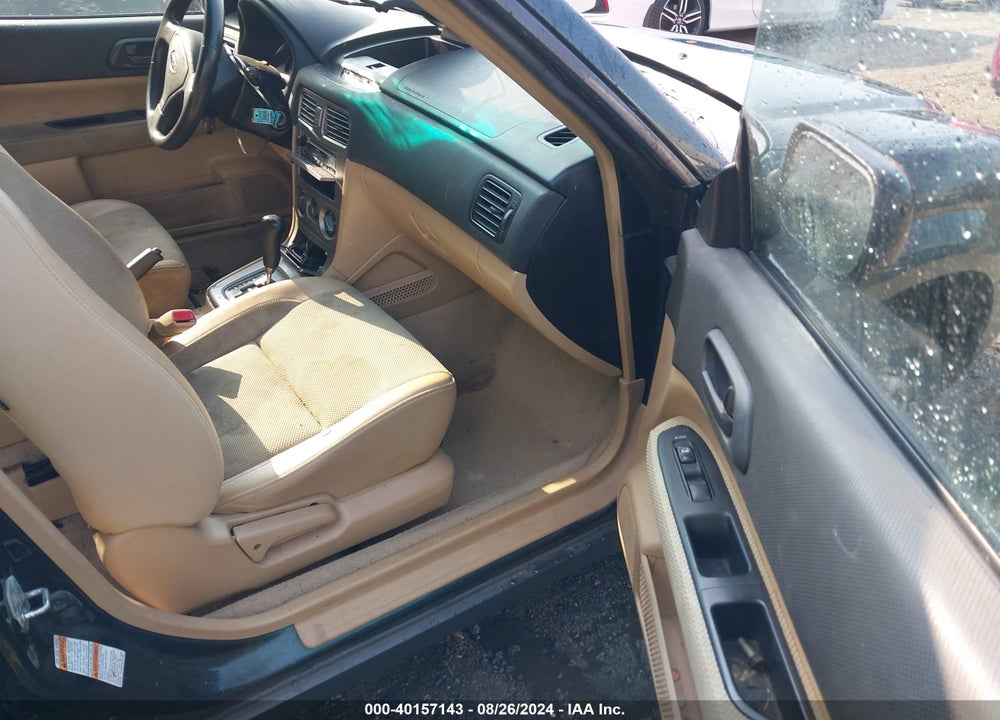 2005 SUBARU FORESTER 2.5X VIN: JF1SG63675H728517