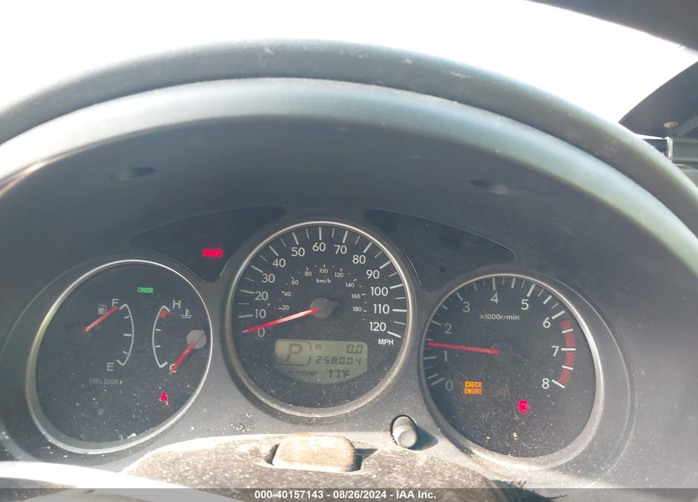 2005 SUBARU FORESTER 2.5X VIN: JF1SG63675H728517