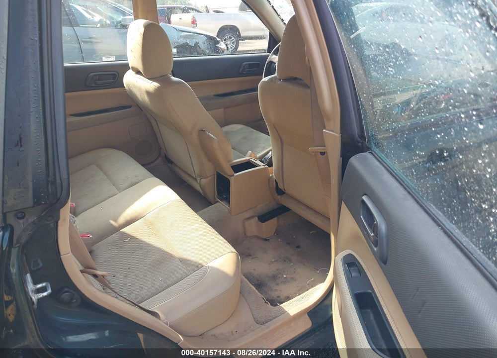 2005 SUBARU FORESTER 2.5X VIN: JF1SG63675H728517