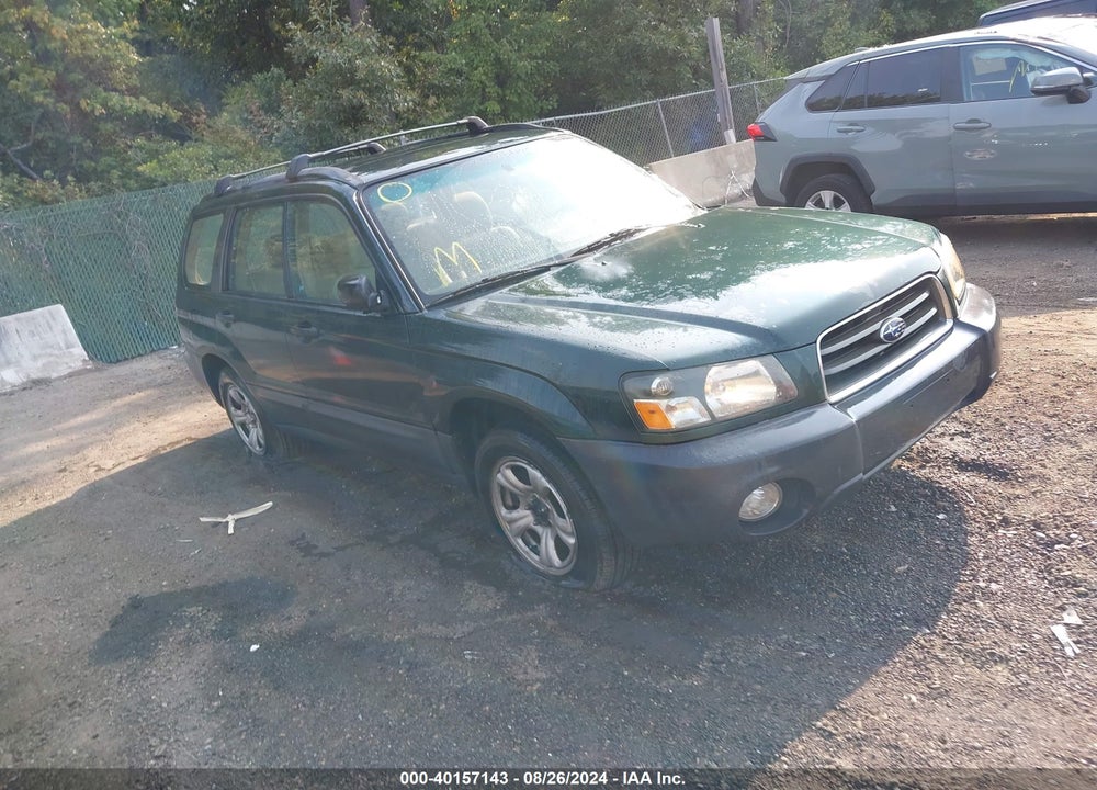 2005 SUBARU FORESTER 2.5X VIN: JF1SG63675H728517