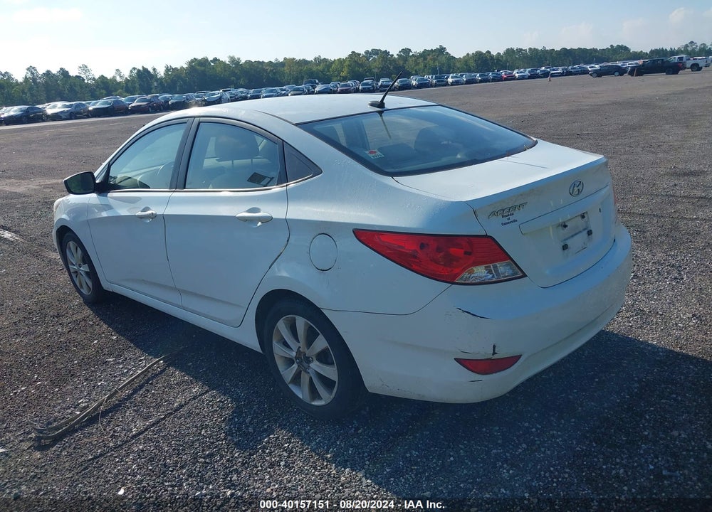 2012 HYUNDAI ACCENT GLS VIN: KMHCU4AE1CU126251